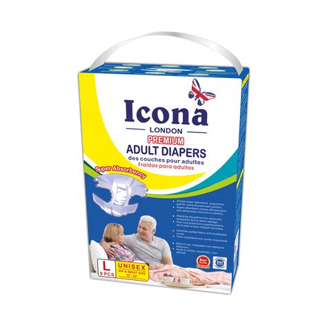 Premium Adult Diapers Large Size – Icona London