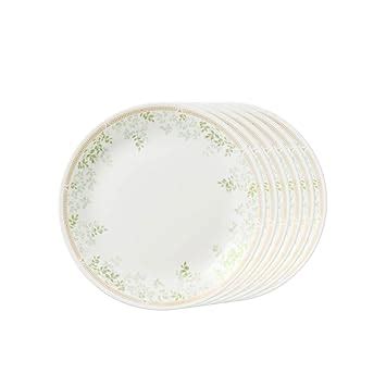 Buy CORELLE Asia Collection Gold Series Mint Leaves 26 cm Dinner Plate ...