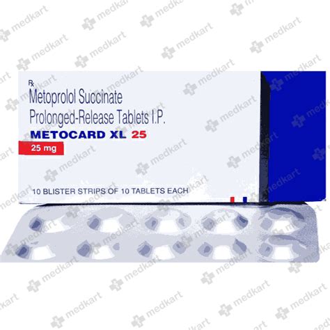 METOGARD XL 25MG TABLET 10'S : View Price, Combination and Alternatives ...