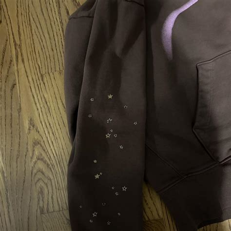 Sp5dr x Young thug hoodie fits medium/large - Depop