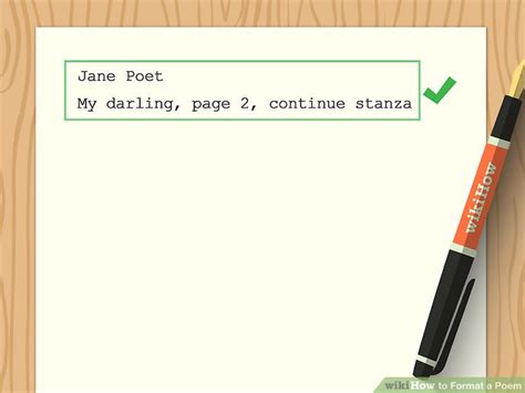 Image result for Poem Format