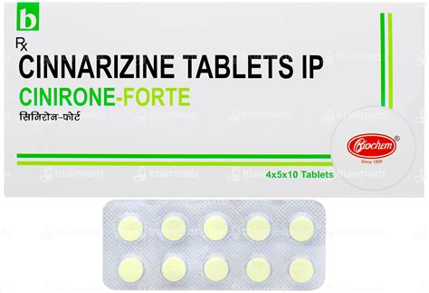 Cinirone Forte 75 MG | Order Cinirone Forte 75 MG Tablet Online at Truemeds
