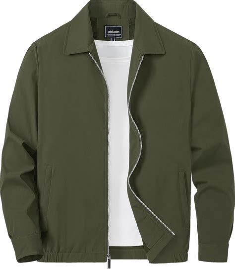 TACVASEN Men's Lightweight Jackets Summer Casual Smart Jacket Spring ...