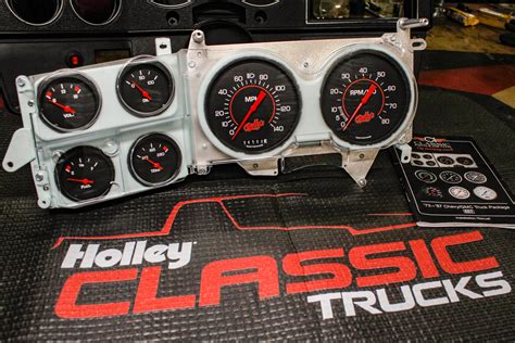 Upgrading GM Squarebody Gauges With Classic Instruments' Direct-Fit Gauges - Holley Motor Life