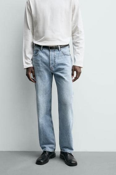 Men's Straight Leg Jeans | ZARA India