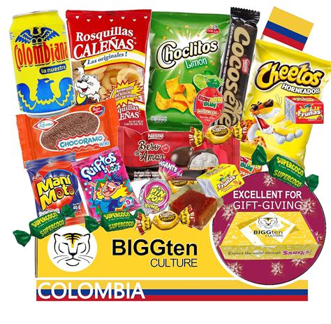 Buy Colombian Snack Box – Assorted of International Treats. Mecato ...