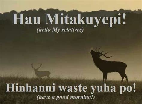 Lakota Good Morning: Greetings & Phrases to Start Your Day