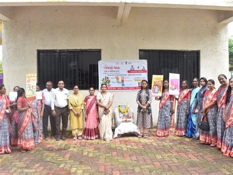 A rally of Anganwadi Sisters was held as part of the celebration of ...
