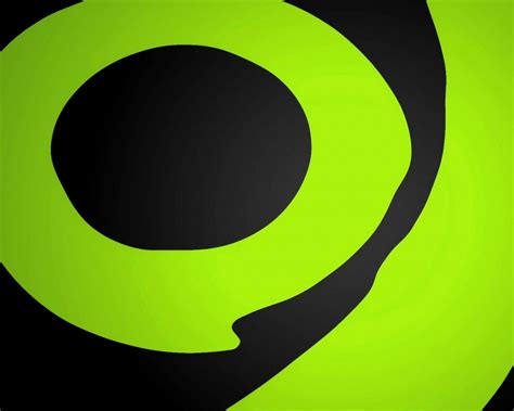 Download wallpaper 1280x1024 band, circle, green, black standard 5:4 hd ...