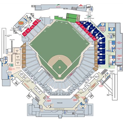 Printable Citizens Bank Park Seating Chart