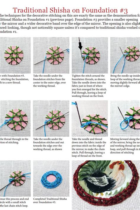 Image result for Shisha Embroidery Tutorial