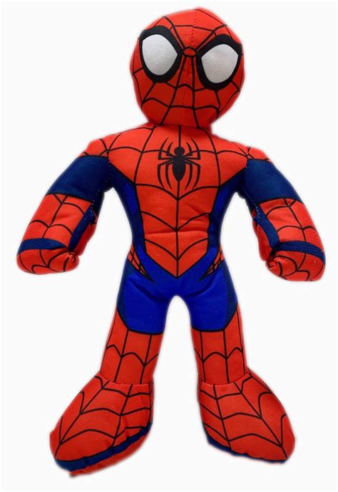 Marvel Spiderman Classic 14 Inch Stuffed Plush Toy - Walmart.com