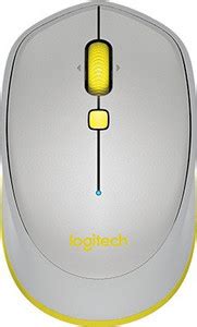 Logitech Bluetooth-M-337-Grey Wireless Ambidextrous Laser Mouse with ...