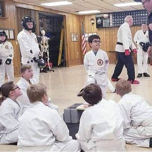 Youth Karate Class, Den of the Tiger Karate Dojo, Ottawa, January 4 ...
