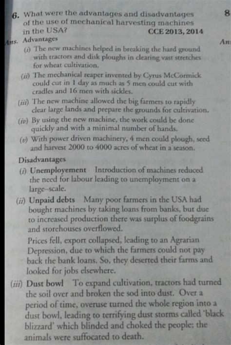 advantage or disadvantages of mechanical harvesting machines in the USA ...
