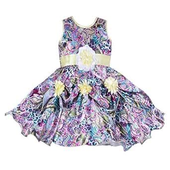 Buy Wish Karo Baby Girls Frock Dress DN bxa108mlt (3-4 Years ...