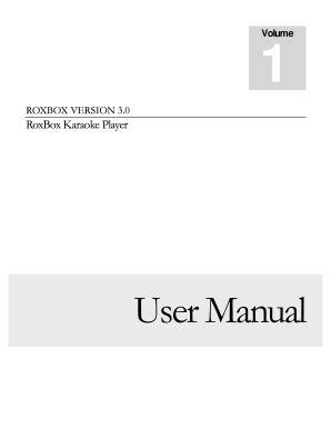 Fillable Online roxbox com Fax Email Print - pdfFiller