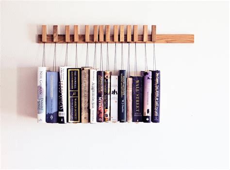 "Hanging Books" Wall Storage Rack | Designs & Ideas on Dornob