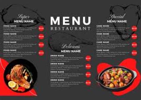 Image result for Restaurant Menu Design Tips