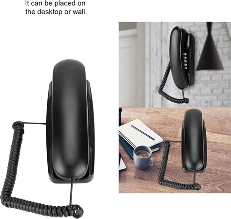 Buy Mini Corded Telephone Telephones Landline Wall Phones for Landline ...