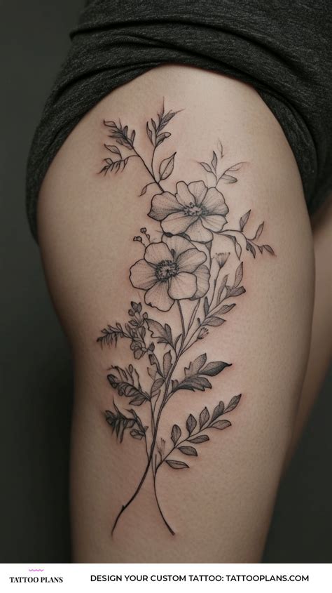 Thigh Tattoos for Women - Tattoo Plans