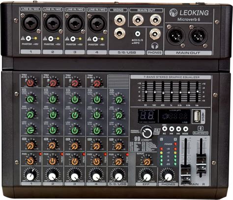 Notepad-8FX Small-format Analog Mixing Console with USB I/O and Lexicon ...