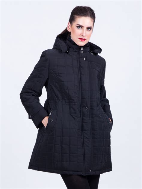 Overcoat Women Warm Black Overcoat Women Warm Black
