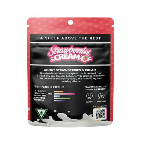 Strawberries and Cream - 3.5G Flower - Strain Kings