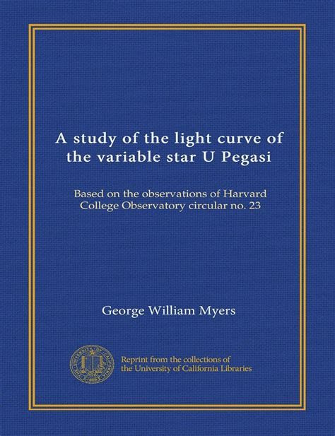 A study of the light curve of the variable star U Pegasi: Based on the ...