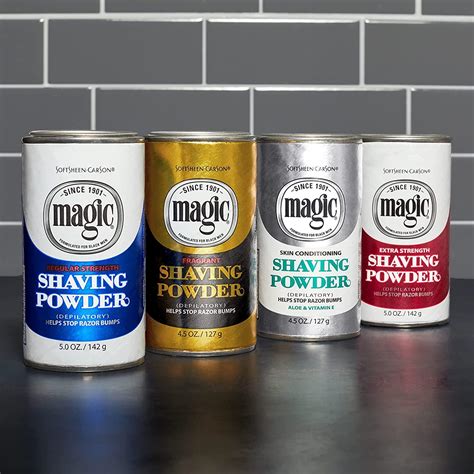 SoftSheen-Carson Magic Razorless Shaving Powder for Men - 6 Pack, 30 oz ...