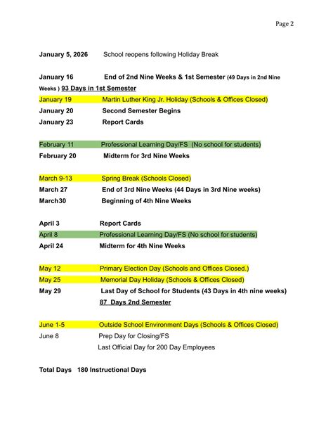 Kanawha County School Calendar 25-26 [PDF] - EduCounty