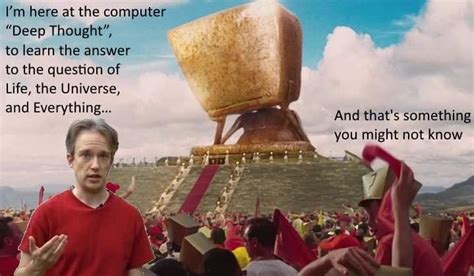 From Tom Scott thingsyoumightnotknowposting : r/HitchHikersGuide