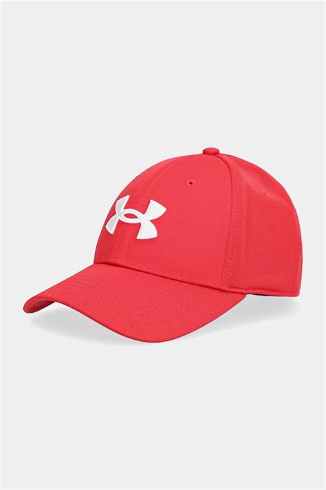 Under Armour czapka z daszkiem kolor bordowy z aplikacją 1376700 ...