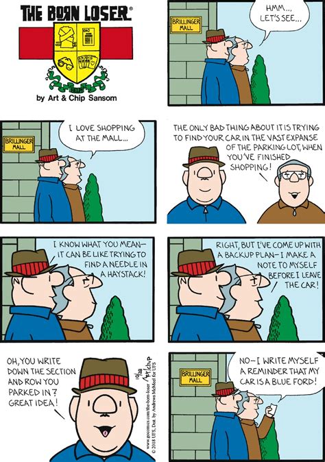 The Born Loser by Art and Chip Sansom for October 28, 2018 - GoComics
