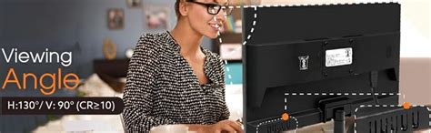 19 Inch (48.25 Cm) Led Monitor with Supporting Hdmi, Vga Input, Hd 1366 ...