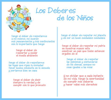 la casa de chichi: los deberes de los niños