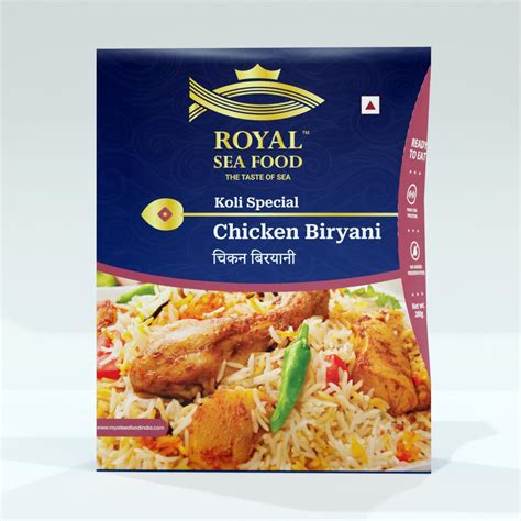 Royal Sea Food Ready to Eat Chicken Biryani, 280gm, Gujarati Koli ...