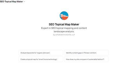 Enhance Your SEO Strategy with SEO Topical Map Maker - upGrowth