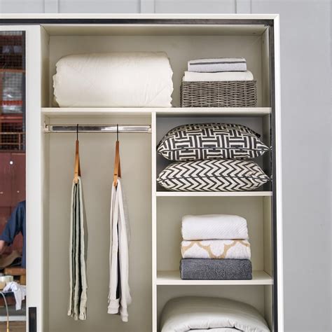 Buy Sterling 2-Door Sliding Wardrobe with Mirror - White from Home ...