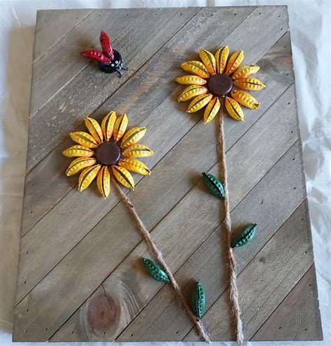 Diy Bottle Cap Crafts, Bottle Cap Projects, Bottle Cap Art, Easy Crafts ...