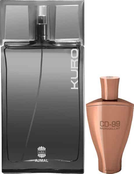 Buy AJMAL KURO EDP SPICY PERFUME 90ML FOR MEN AND CD 99 MUKHALLAT ...