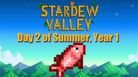 HELP WANTED: RED MULLET | Stardew Valley #28 - YouTube