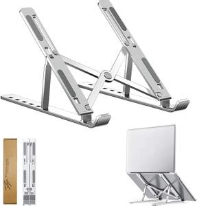Singleton Alluminium Laptop Stand, Adjustable Computer Riser Stand for ...
