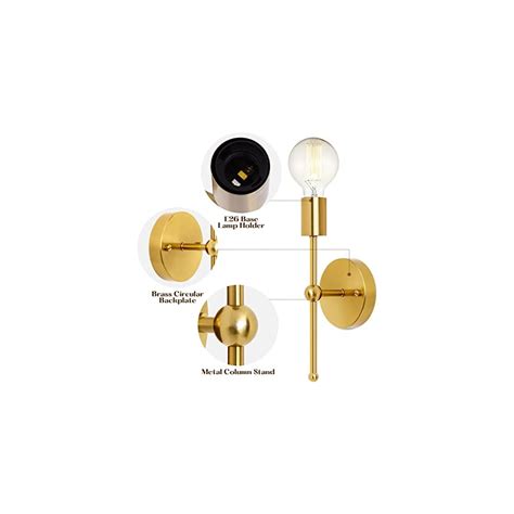 GRATESOLA Wall Sconces 2 Pack Modern Wall Lighting | Ubuy India