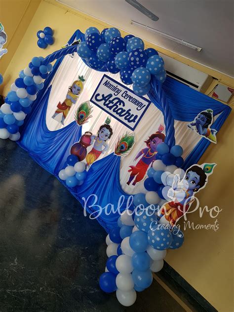 Cute Krishna Naming Ceremony Bangalore | Upto 50% Off - Balloon Pro