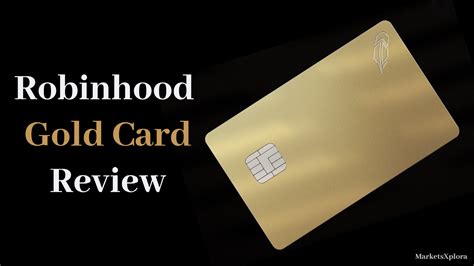 Robinhood Gold Card Review: Modern Features, Premium Value