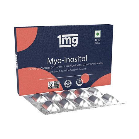 Buy 1mg Myo-Inositol with D-Chiro & D3 for Women's (10 s) Online at ...