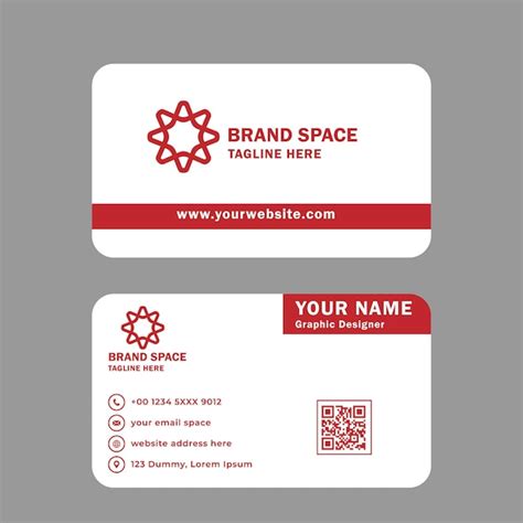 Business Card Design Sample Vector 的图像结果