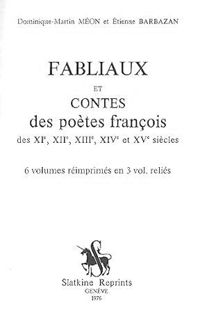 Amazon.in: Buy Fabliaux et contes des poetes François des xie, xiie ...