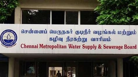 Chennai Metro Water board’s pumping stations to get odour-control system